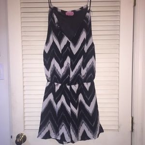 Black & White Romper